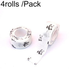 4rolls /Pack 2.5cm X 4.5m Cartoon Non-Woven Sports Protection Bandage, Panda