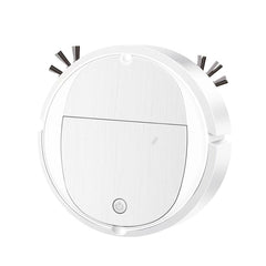 Intelligent Sweeper Robot Home Automatic 3 In 1 Integrated Cleaning Machine Vacuum Cleaner, Battery White, Battery Black, Rechargeable White, Rechargeable Black