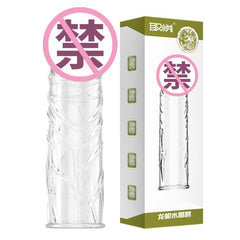 QUYUE Extended Crystal Sleeve Male Wolf Teeth Sleeve, Dragon Scale, Dragon Root
