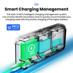 For Insta360 Ace Pro 2 Battery aMagisn Fast Charging Box Charger Storage Compartment, aMagisn