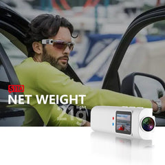HD 2.7K FPV Eyeglasses Camera 0.96 inch IPS Color Screen Convenient Shooting