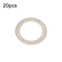 ZTTO Bicycle Pedal Stainless Steel Washer Mountain Bike Disc Protection Gasket, 20pcs