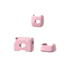 For DJI Mic Mini aMagisn MP01 Silicone Protective Case, 3 In 1 Black, 3 In 1 Gray, 3 In 1 Pink, 3 In 1 Purple, 3 In 1 Blue, 4 In 1 Black, 4 In 1 Gray, 4 In 1 Blue