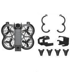 For DJI Neo 2 Drone Propeller Guards Kit Anti-Collision Rings Durable Safety Accessories, No Video Transmission Orange, No Video Transmission Gray, No Video Transmission Black, Support Video Add-Ons Orange, Support Video Add-Ons Gray                   ...