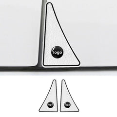 1pair Universal Car Door Corner Bumper Guards Anti-Scratch Decorative Stickers