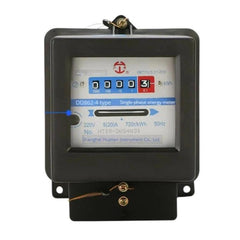 Hutai Home Use Single-Phase Mechanical Electricity Meter High Precision Energy Meter, 5-20A, 10-40A, 15-60A, 20-80A, 30-100A