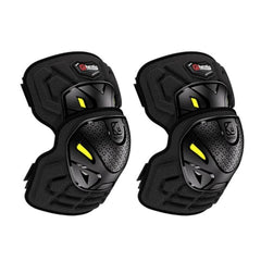 Kewig 2pcs Quick-Release Shockproof Motorcycle Riding Protective Covers Anti-Fall Knee & Elbow Pads, Elbow Guard L, Elbow Guard M, Knee Guard L, Knee Guard M