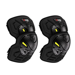 Kewig 2pcs Quick-Release Shockproof Motorcycle Riding Protective Covers Anti-Fall Knee & Elbow Pads, Elbow Guard L, Elbow Guard M, Knee Guard L, Knee Guard M