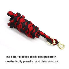 2.15m Woven Webbing Lead Rope Hand-Braided Horse Reins Horse Tether