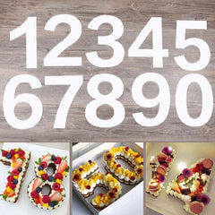 2 PCS Numbers Cake Mold Cake Decorating Tools