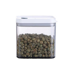 Household Coarse Grain Transparent Sealed Jar Food Grade Storage Jar Dried Fruit Snack Storage Jar with Lid, 700ml, 1100ml, 1500ml
