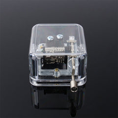 Music Box DIY Craft Vintage Musical Gold Hand Music Boxes