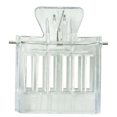 2 PCS  Plastic Book Clip Type Bee King Cage Beekeeping Tool