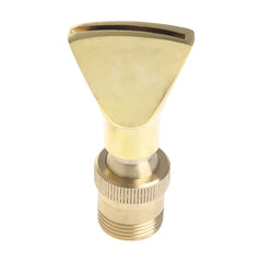Water View Rockery Fountain All Copper Stainless Steel Adjustable Universal Fan-shaped Flat Nozzle, 6 Point, 1寸, 1.5寸, 2寸