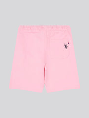 Boys 1890 Sweat Shorts in Prism Pink