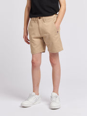 Boys Classic Chino Shorts in Cornstalk