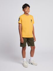 Boys Player 3 T-Shirt Golden Apricot