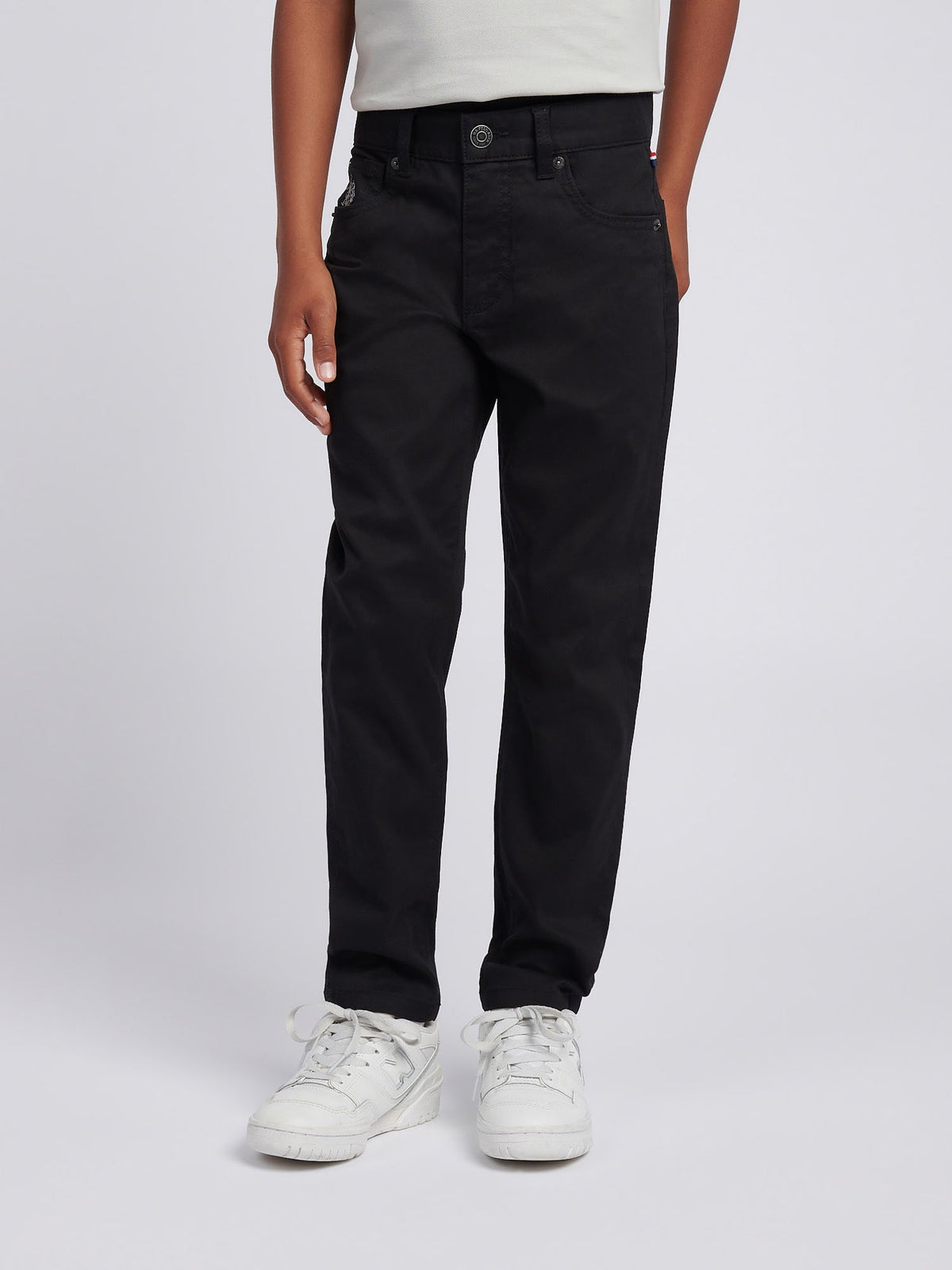 Boys Bedford Cord 5 Pocket Trouser in Dark Sapphire Navy