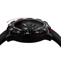 addies MY-049 Outdoor Sports Multifunctional Waterproof Luminous Watch Silicone Watchstrap Watch for Men