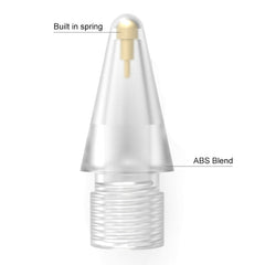 7.0 Brass Spring Short Needle Stylus Pen Tip For Apple Pencil 1 / 2, 1 PCS 7.0
