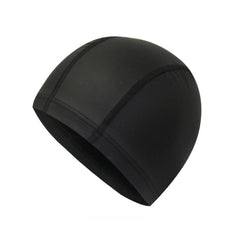 Adult Waterproof PU Coating Stretchy Swimming Cap Keep Long Hair Dry Ear Protection Swim Cap, PU Swim Cap (Black), PU Swim Cap (Blue), PU Swim Cap (Silver), PU Swim Cap (Baby Blue), PU Swim Cap (Pink)