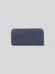 U.S. Polo Assn. Womens Stanford Large Zip Around Wallet in Navy