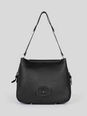U.S. Polo Assn. Womens Retro Hobo Bag in Black