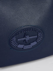 U.S. Polo Assn. Womens Retro Hobo Bag in Navy