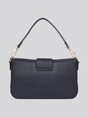 U.S. Polo Assn. Womens Stanford Baguette Bag in Navy