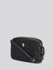 U.S. Polo Assn. Womens Houston Crossbody Bag Black