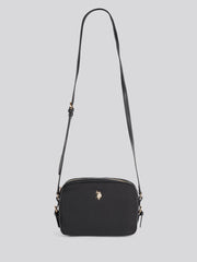 U.S. Polo Assn. Womens Houston Crossbody Bag Black
