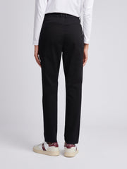 Womens Chino Trousers Black