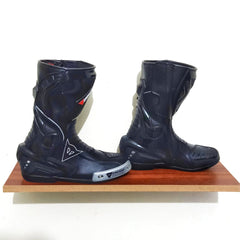 Full Black Super Speed D1 Motorcycle Leather Suit Two Piece / Metal D1 Gloves / D1 Boots