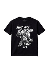 XAPE Blood Moon Strength Tee - Black