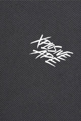 XAPE Classic Brush Script X Tech Tee - Charcoal