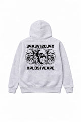 XAPE De-Evolve Hoodie - Heather Grey