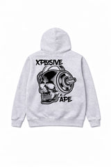 XAPE Headcheese Hoodie - Heather Grey