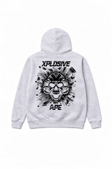 XAPE Shatter Hoodie - Heather Grey