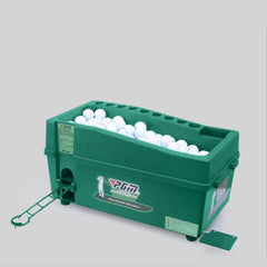 PGM Indoor Golf Multi-function Large Capacity Automatic Ball Machine with Club Rack, 60x33x27cm Green