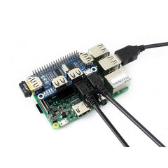 Waveshare 4 Port USB HUB HAT for Raspberry Pi