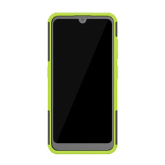Tire Texture TPU+PC Shockproof Case for Nokia 3.2, with Holder, For Nokia 3.2