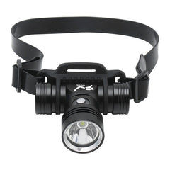 60m Underwater Photography Video Fill-up Headlight Diving Flashlight with Battery Display Function(Headlight+Battery+Charger)