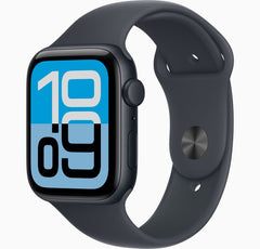 RefurbPhone Apple Watch SE 3 (2025) 40mm smartwatch with digital display and sleek black band.