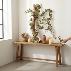 Artificial IVY Vine Grape Leaf Trailing Plant Indoor Wall Decor