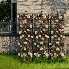 Tall Metal Garden Trellis for Climbing Plants