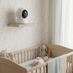 Smart WiFi Security Camera with AI Tracking