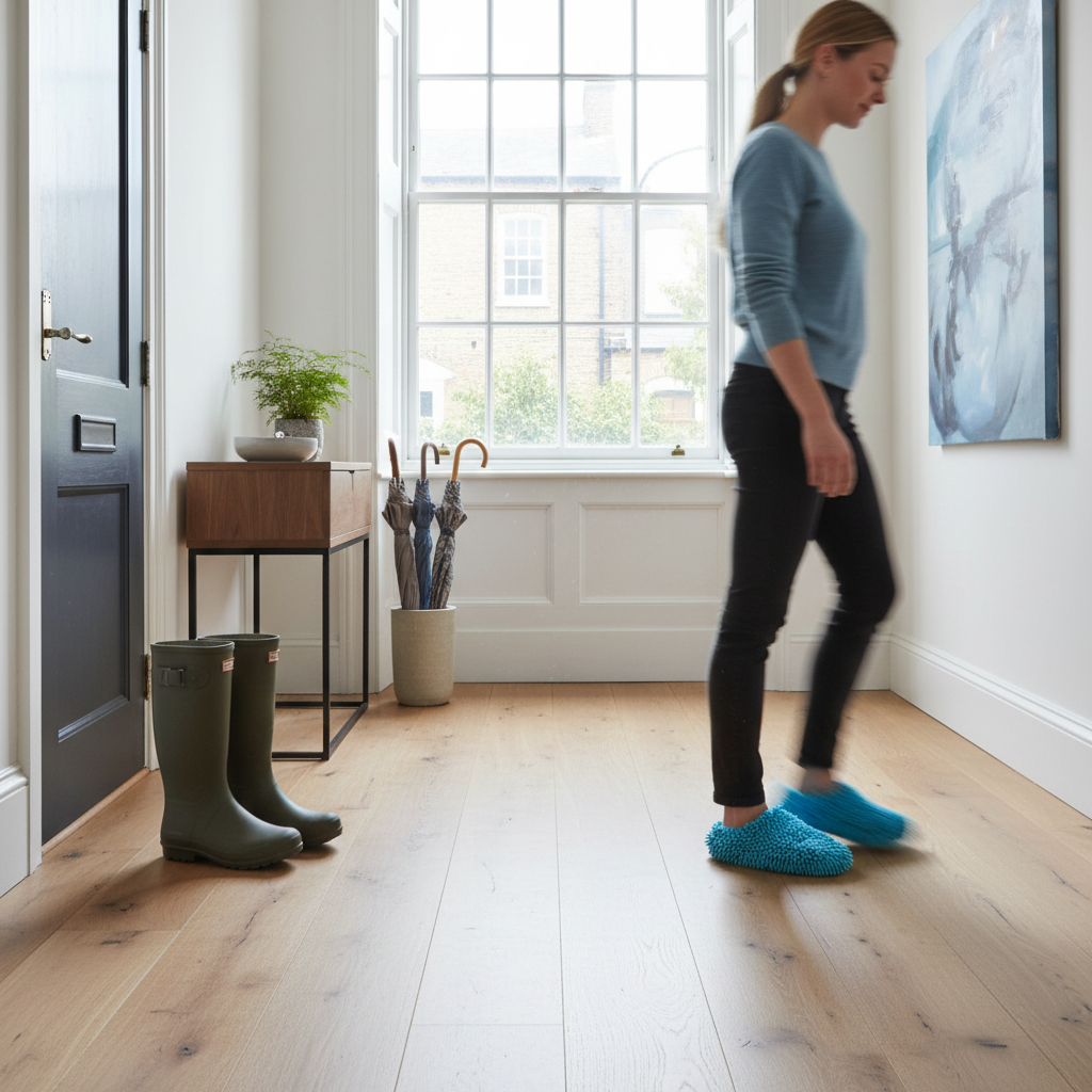 Choice Floor Dust Cleaning Slippers Microfiber Home