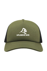 XAPE Essential Trucker Cap - Olive/Black
