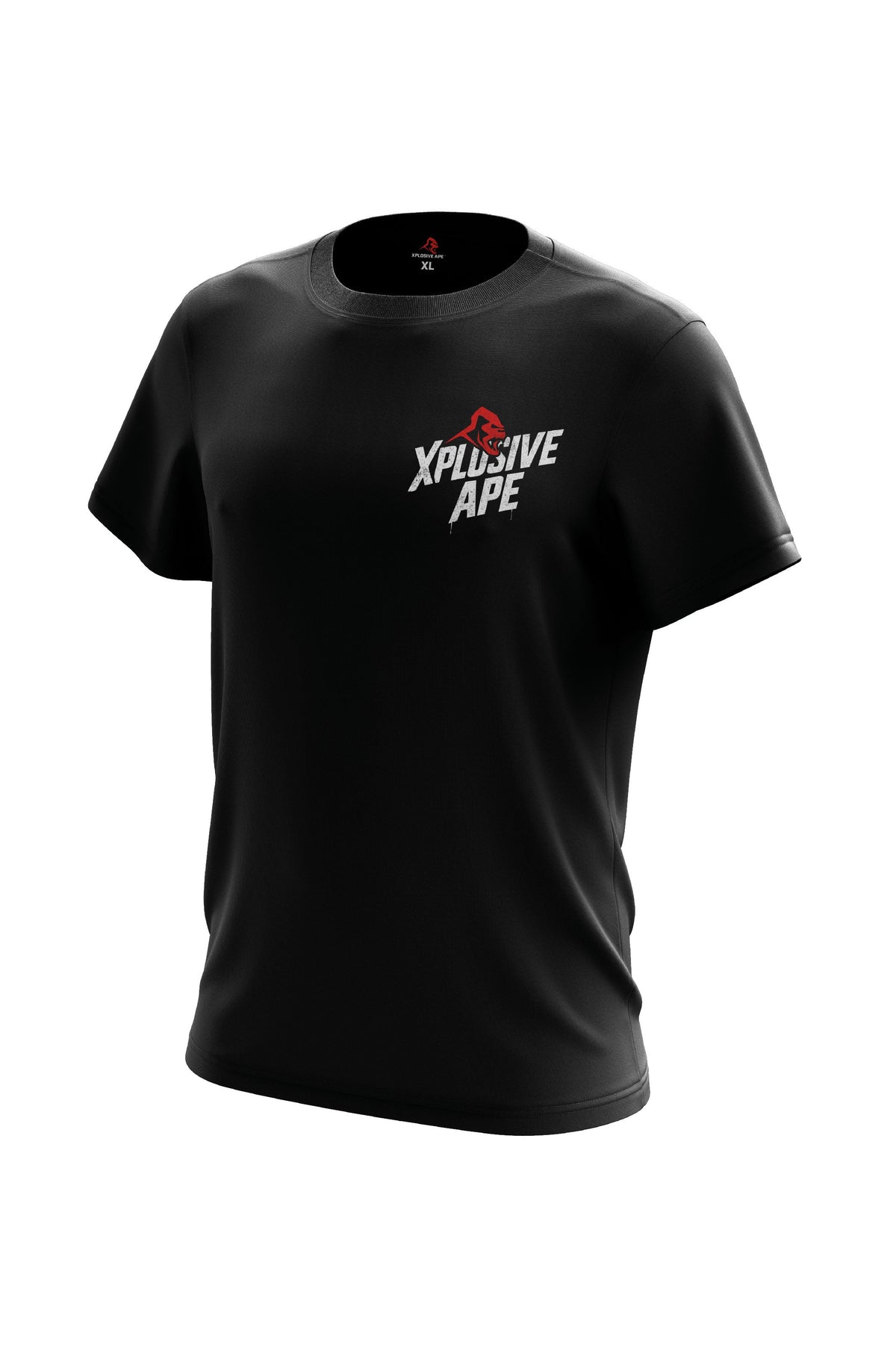XAPE Classic Stencil Logo Tee - Black