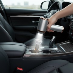 Wireless Car Vacuum – Handheld Strong Suction Cleaner